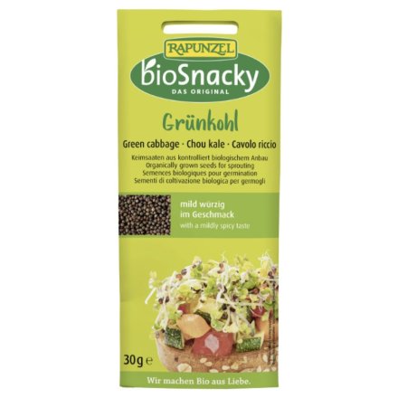 Grünkohl Sprossen bioSnacky - Bio - 30g
