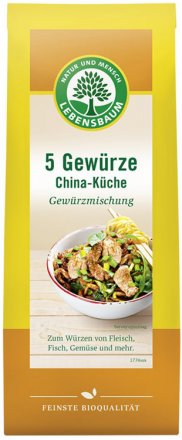 5 Gewürze China-Küche - Bio - 40g - Lebensbaum