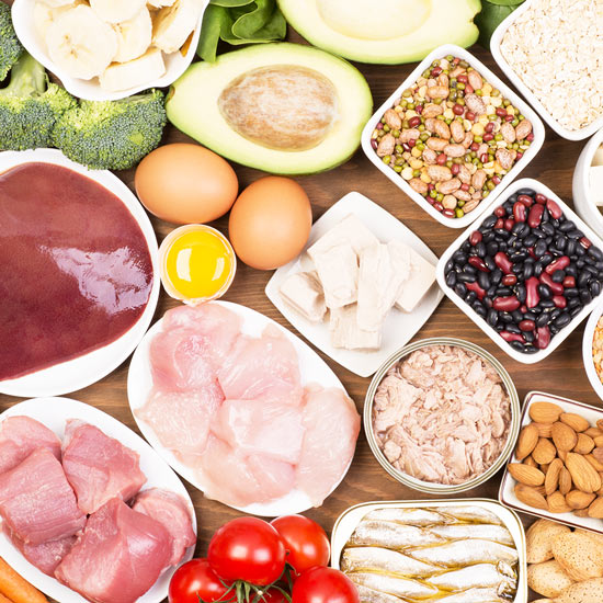 Vitamin B12 - vor allem in tierischen Produkten zu finden