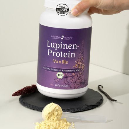 Süsslupine mit Bio-Vanille