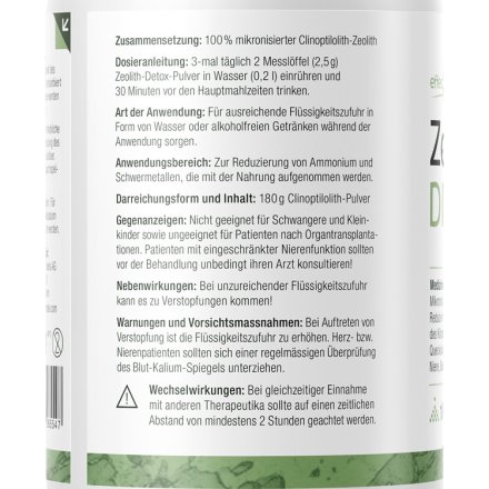 Zeolith Detox Pulver