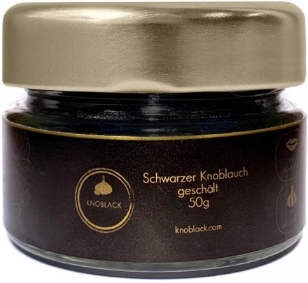Schwarzer Knoblauch - fermentiert - Bio