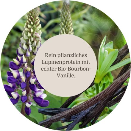 Süsslupine mit Bio-Vanille