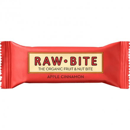 Rawbite Apple Cinnamon - Leckerer Bio-Fruchtriegel