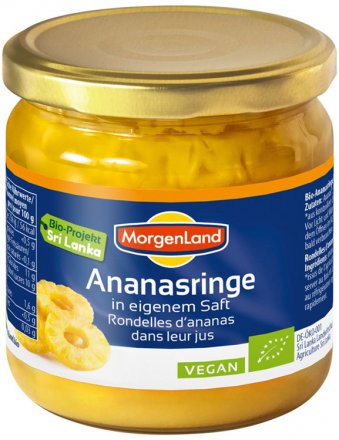 Ananas Ringe - Morgenland - Bio - 388ml