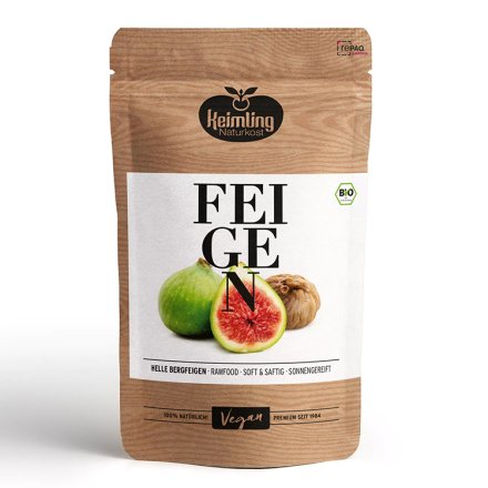 Helle Bergfeigen - getrocknet - Bio - 400g