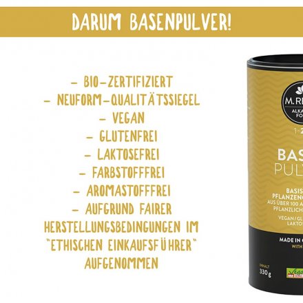 BasenPulver - aus 107 Bio-Zutaten
