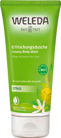 Citrus-Erfrischungsdusche für einen frischen Start in den Tag