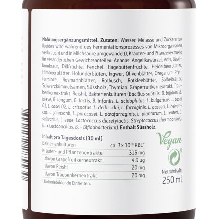 Darmfloraaufbau light – Ein-Monats-Kur