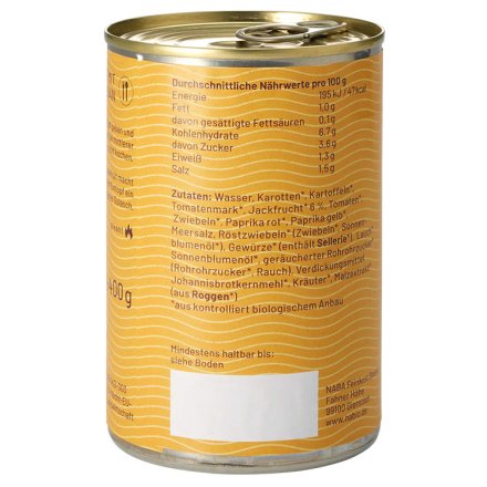 Jackfruit Gulasch - Bio - 400g - Nabio