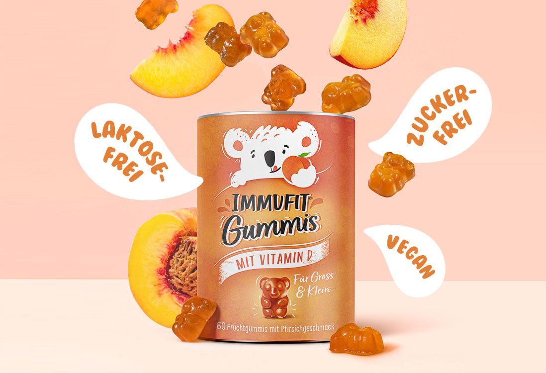 Vitamin D Gummi für gross und klein