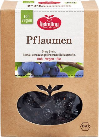 Getrocknete Pflaumen, ohne Stein