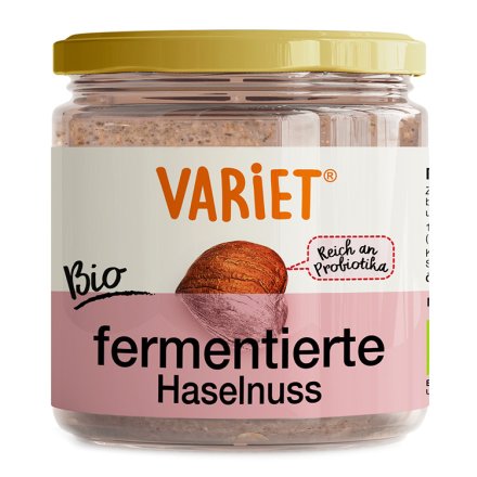 Fermentiertes Haselnussmus - Variet - Bio - 300g