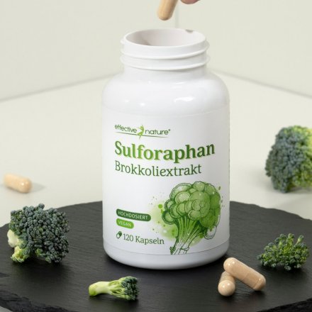 Sulforaphan - Hochdosierter, natürlicher Brokkoliextrakt
