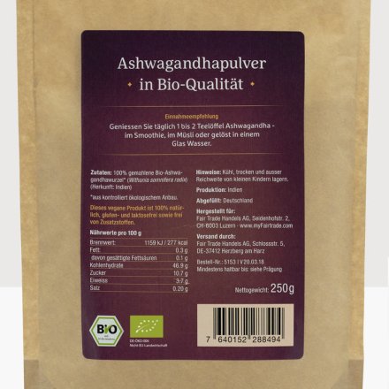 Ashwagandha Pulver