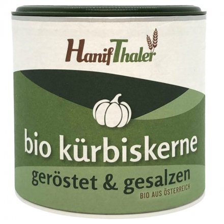 Kürbiskerne geröstet und gesalzen - Bio - 100g