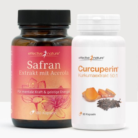 Safran Extrakt und Curcuperin