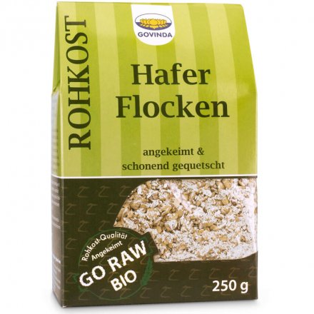 Haferflocken, angekeimt und roh