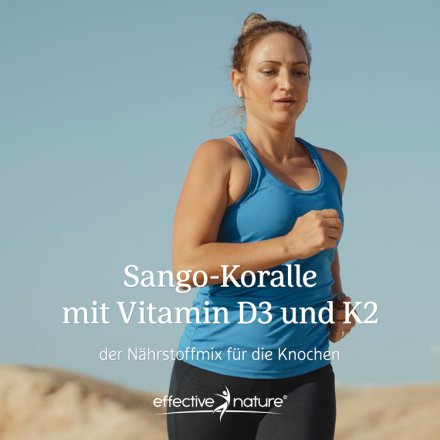 Sango-Koralle mit Vitamin D3 und K2