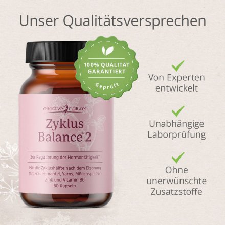 Zyklus Balance® 2 mit Mönchspfeffer und Frauenmantel