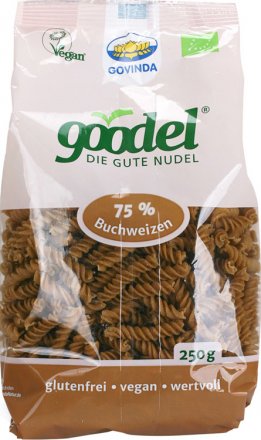 Goodel Spirellis - Nudeln aus Buchweizen und Leinsaat
