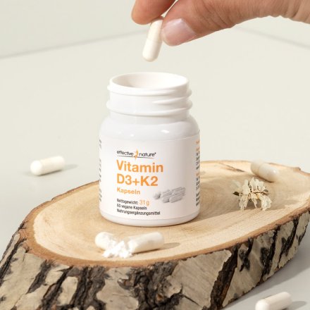 Vitamin D3 + K2