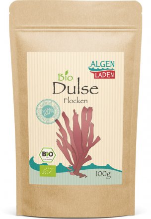 Getrocknete Dulse-Flocken in Bio-Qualität