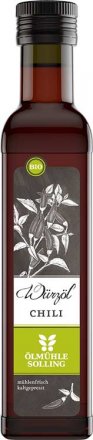 Chili Rapswürzöl Naturland - Bio - 250ml