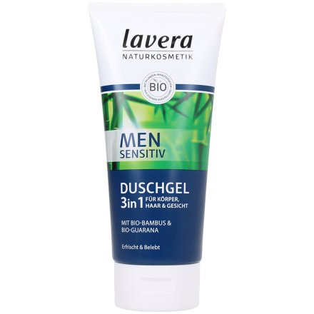 Men Sensitive Duschgel 3 in 1 - Lavera