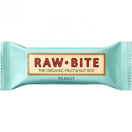 Rawbite Peanut - Herzhafter Bio-Fruchtriegel