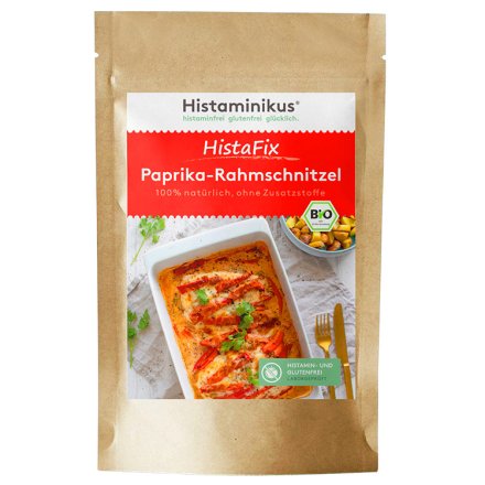 HistaFix Paprika Rahmschnitzel - 4er Pack - Bio - 4 Beutel à 29g