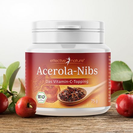 Acerola-Nibs für die Extraportion Vitamin C - in Bio-Qualität