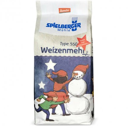 Weizenmehl Type 550 demeter - Spielberger - Bio - 1000g