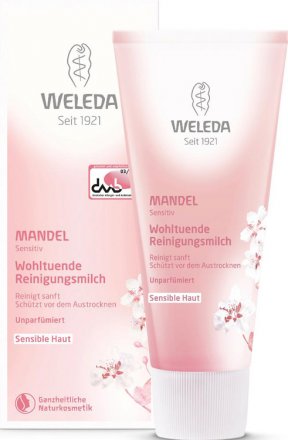 Wohltuende Reinigungsmilch mit Mandelöl