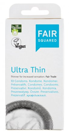 Kondom ultra thin - 10 Stk. - Fair Squared