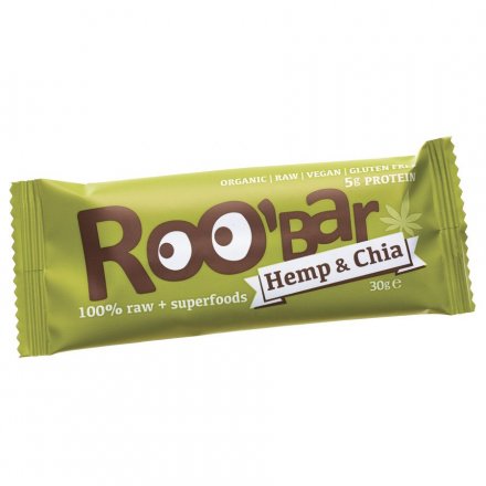 Roo'bar Powerriegel - Hanf & Chia