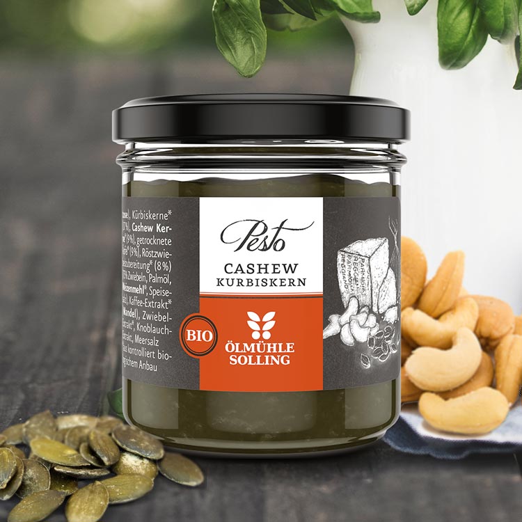 Cashew-Kürbiskern-Pesto