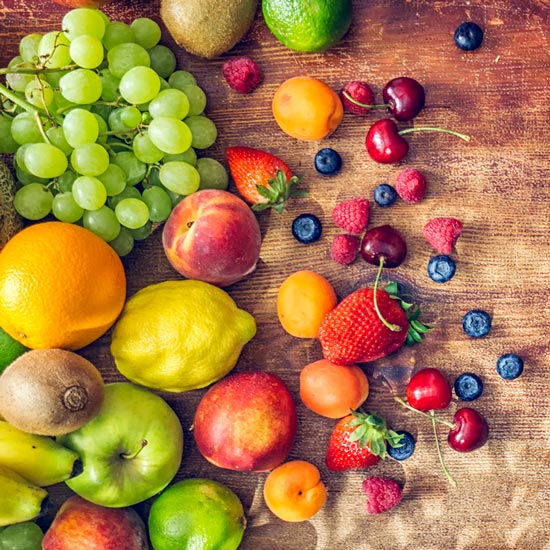 Frisches Obst und Gemüse