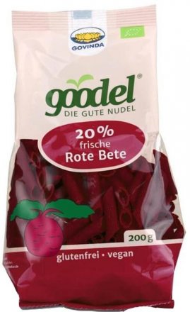 Goodel Penne - Nudeln aus Buchweizen und Rote Bete