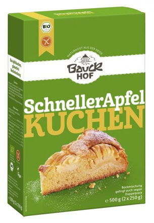 Der schnelle Apfelkuchen - Bio - 500g