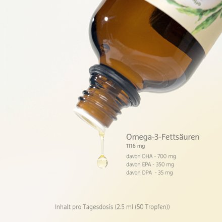 Omega-3 EPA & DHA aus Algenöl