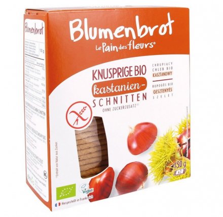Glutenfreies Bio-Brot aus Reismehl - mit Kastanien
