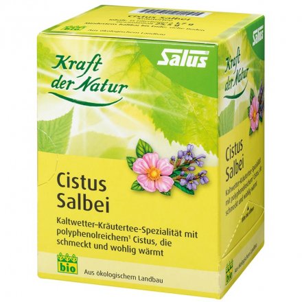 Bio-Kräuterteemischung mit Cistus und Salbei
