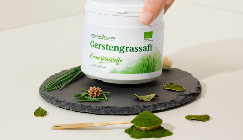 Gerstengrassaft Pulver von effective nature Gerstengrassaft Pulver von effective nature