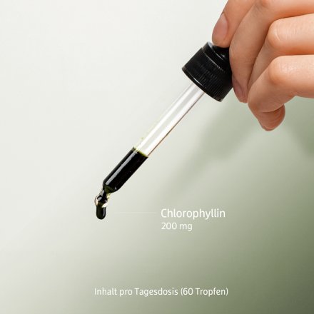 Chlorophyll Tropfen