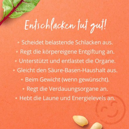 Die 4-Wochen-Entschlackungskur - basisch, vegan, ganzheitlich