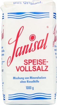 Speise Vollsalz - ohne Rieselhilfen