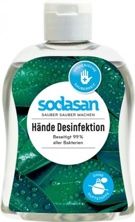 Hände Desinfektion - Sodasan