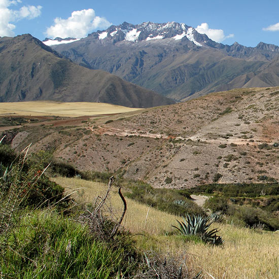 Die Anden im Panorama