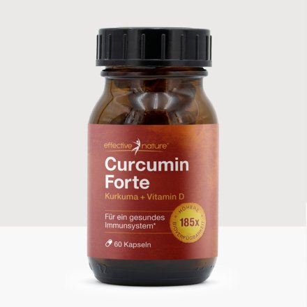 Curcumin Forte - mit 185-mal besserer Bioverfügbarkeit